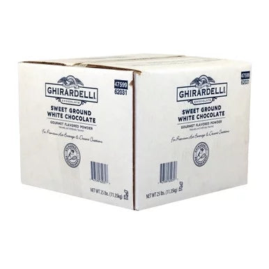 25-Pound Sweet Ground White Chocolate Flavor Beverage Mix N722