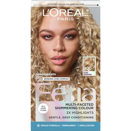 Pack of 1 Light Beige Blonde Permanent Hair Color E152560