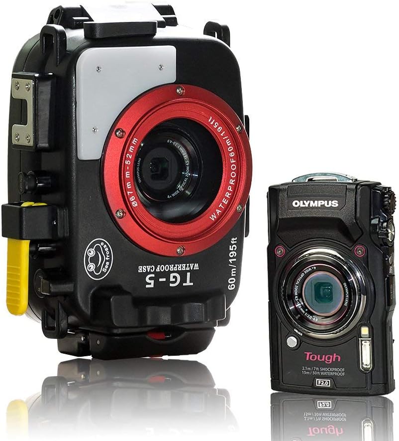 Waterproof Underwater Diving Housing Case for Olympus TG-5 Cameras Y1422