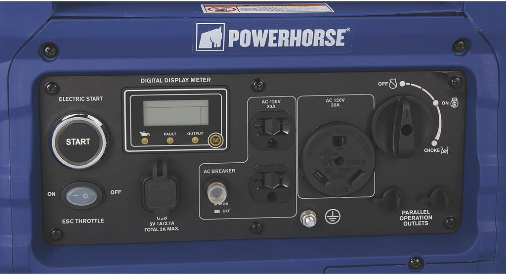 4500 Surge Watts 3500 Rated Watts Electric Start Inverter Generator R6593