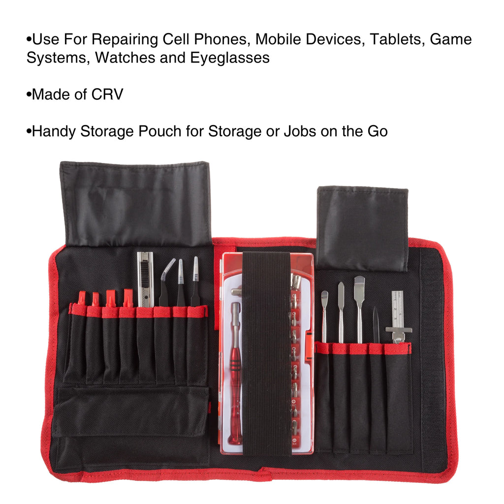 70 Piece Electronic Repair Tool Kit with Precision Screwdriver C291