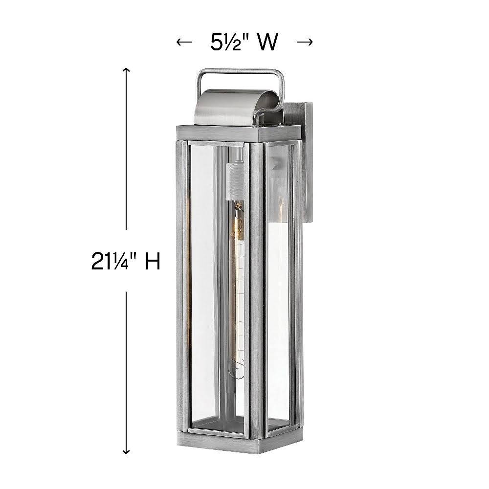 Black LED Wall Mount T9230