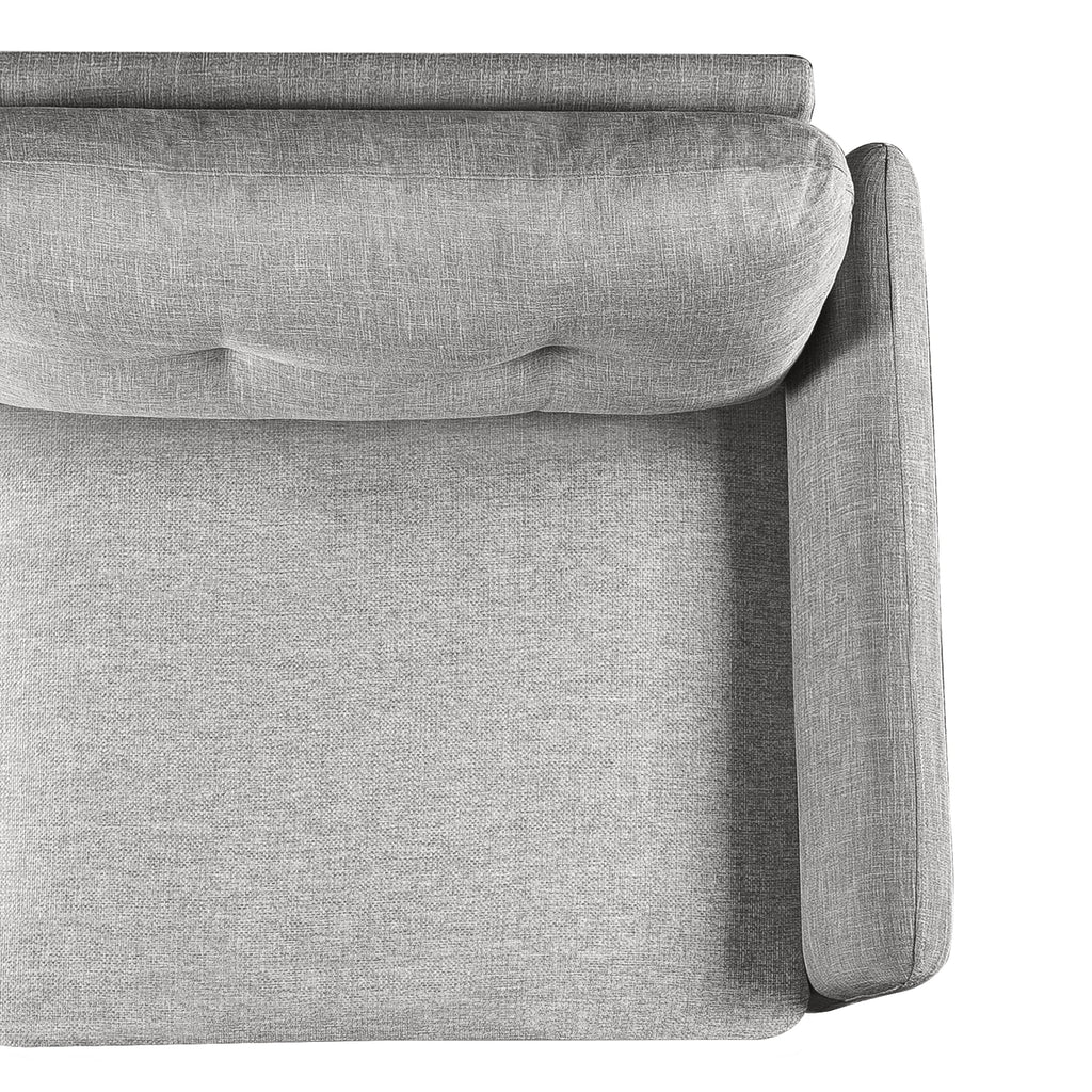 Soft Grey 2-Seater Loveseat X942702