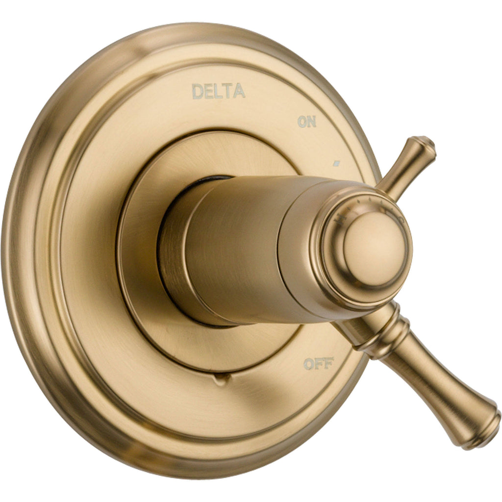 Champagne Bronze Thermostatic Shower Control with Valve V7104