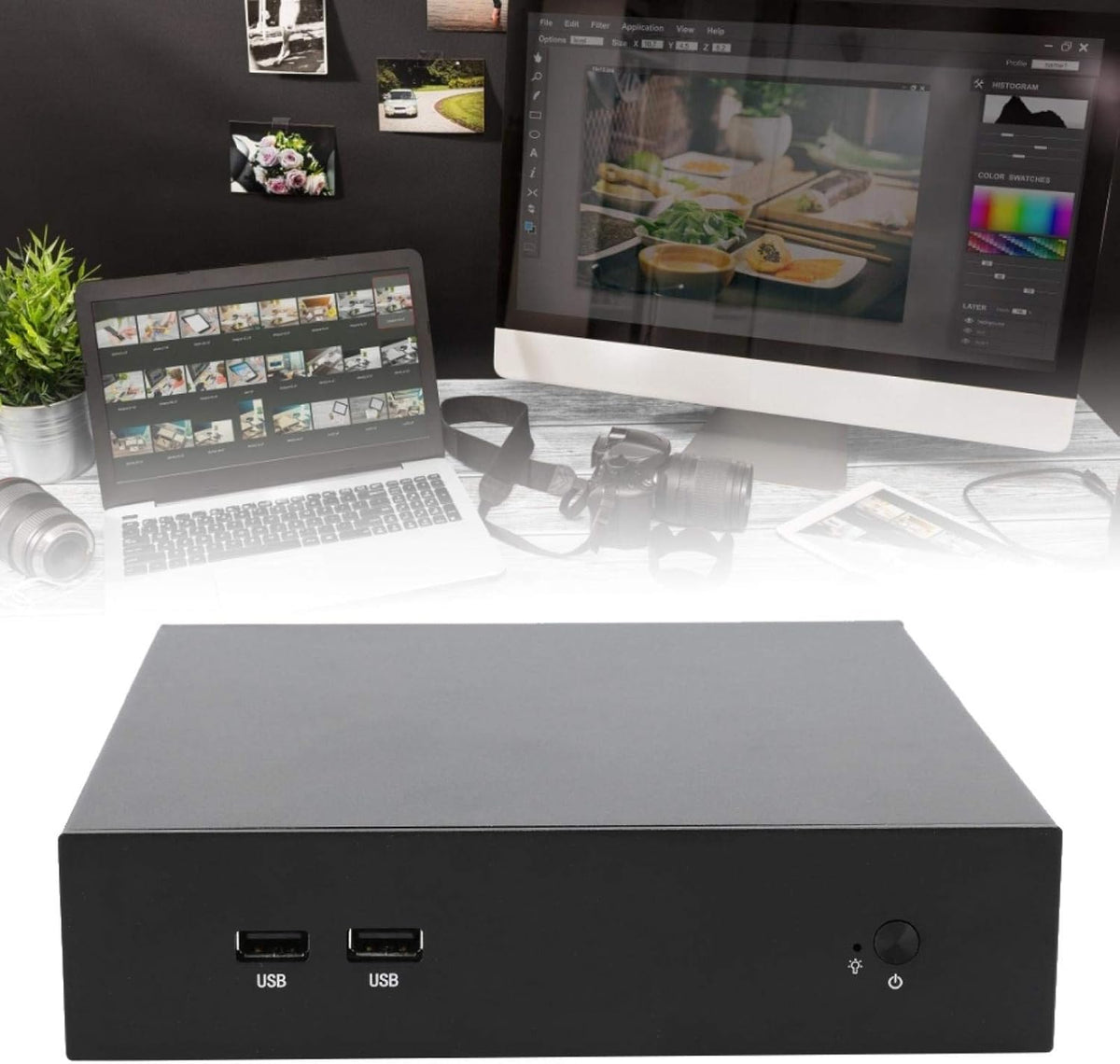 T44 Mini-ITX Slim Computer Case F36004