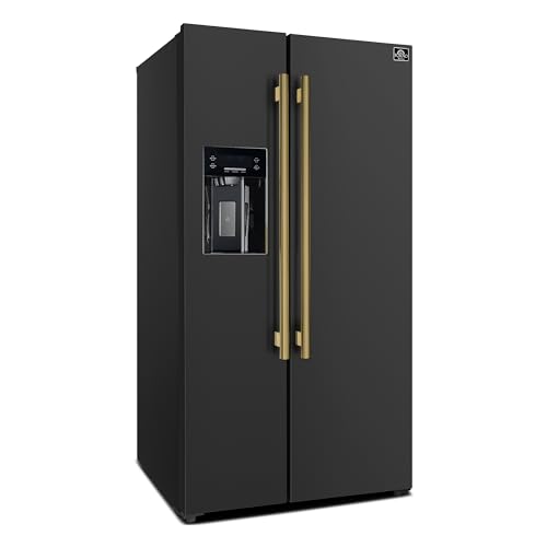 Stainless Steel 36 Inch Side-by-Side Refrigerator and Freezer with 20 Cubic Ft. Capacity S1060