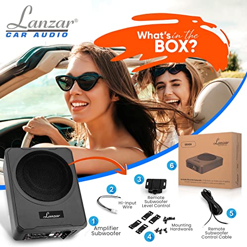 10-Inch Low-Profile Amplified Subwoofer System I4929