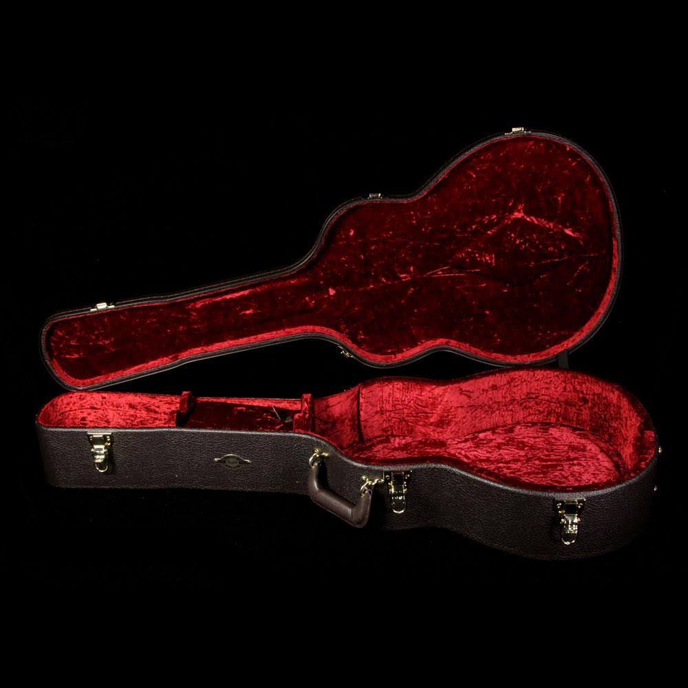 Brown Hardshell Acoustic Guitar Case D56144