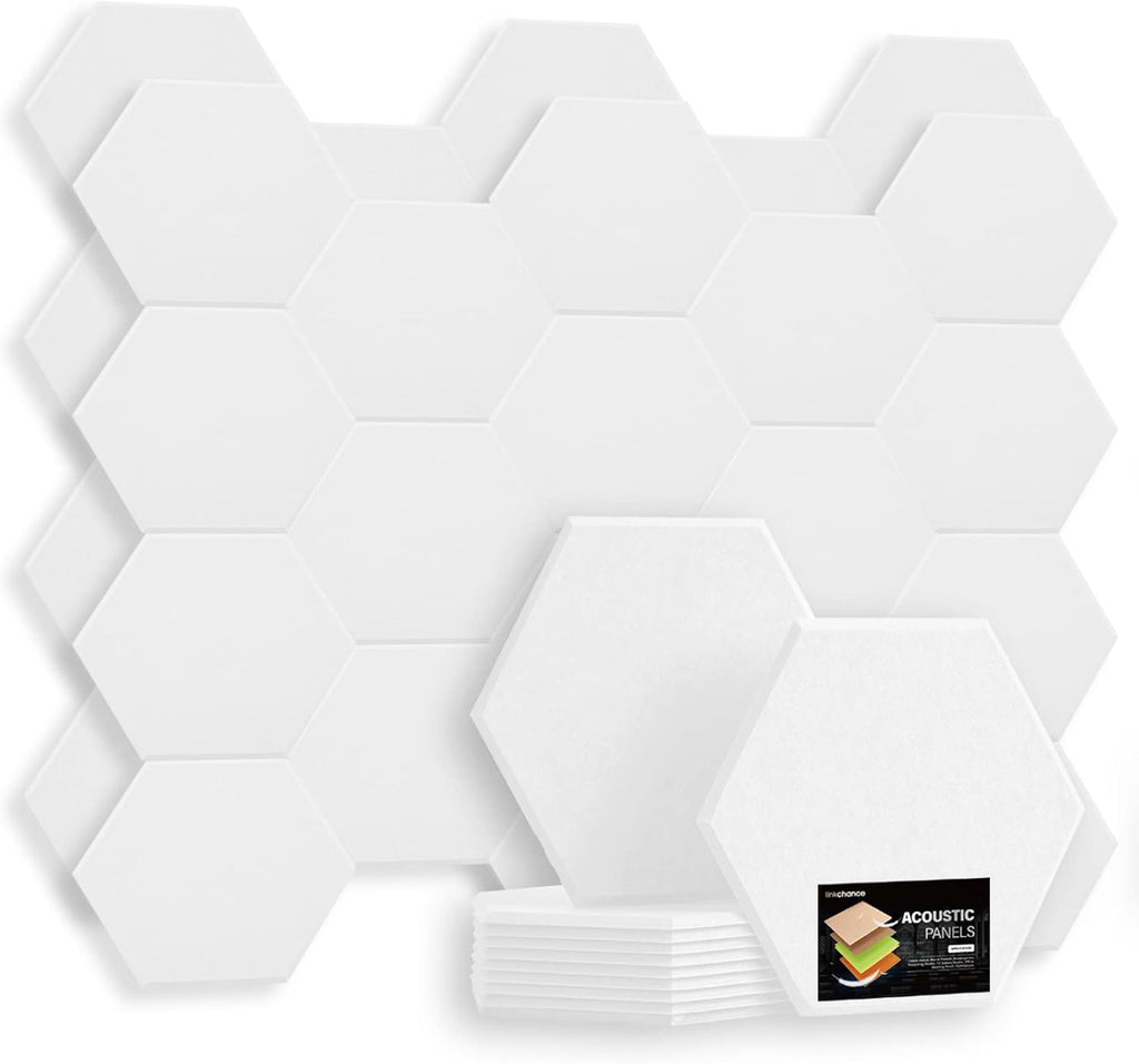 White 12 Pack Acoustic Panels F350