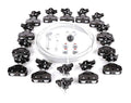 Festoon System Kit, 1/4 in Rope, L 80 ft U7284