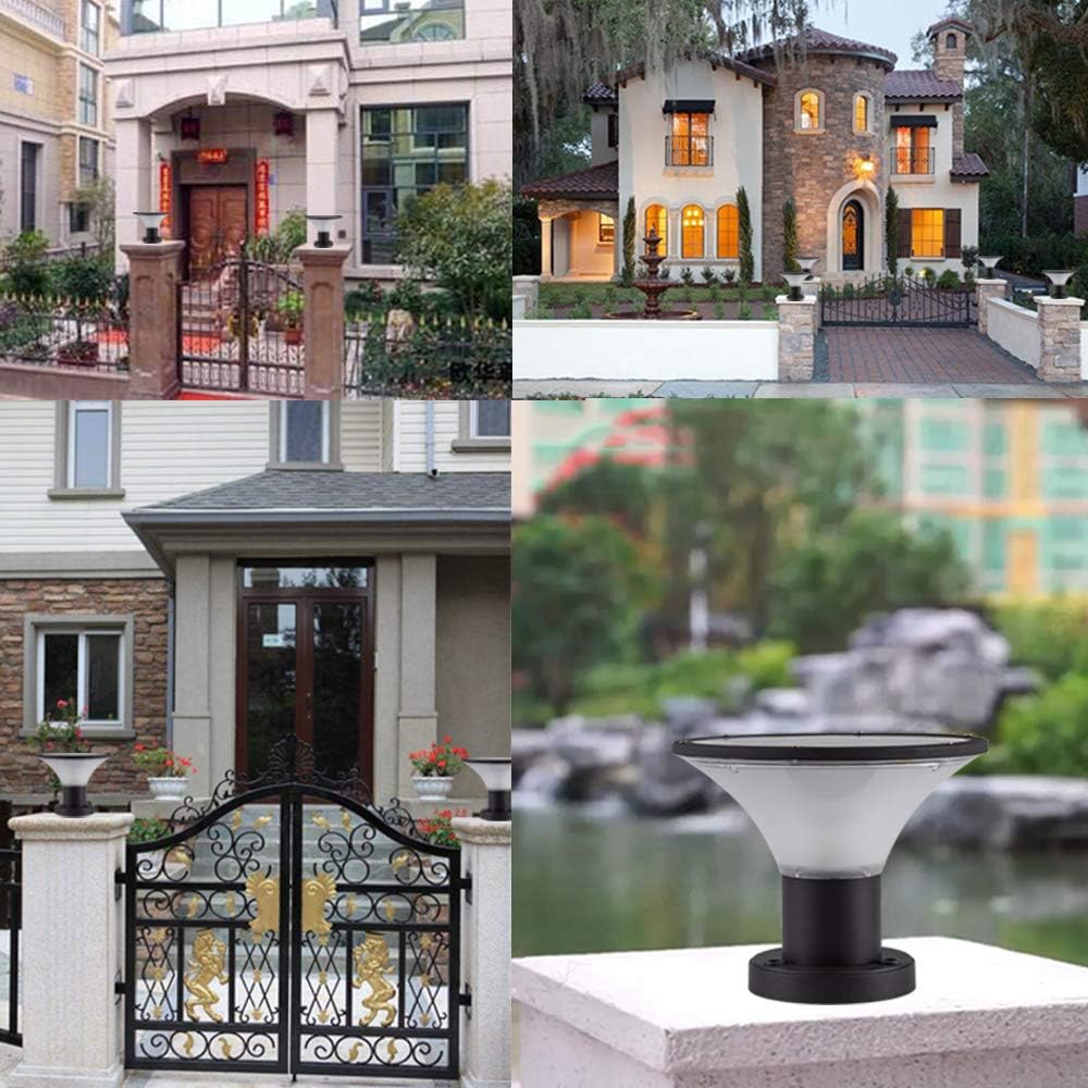 4 Pack Solar Post Cap Lights Q849538