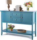 Grey Wooden Buffet Sideboard with 2 Drawers and 2 Cabinets Q574