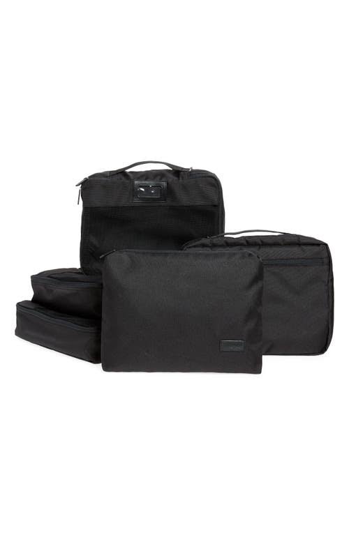 5-Piece Black Packing Cube Set I23634
