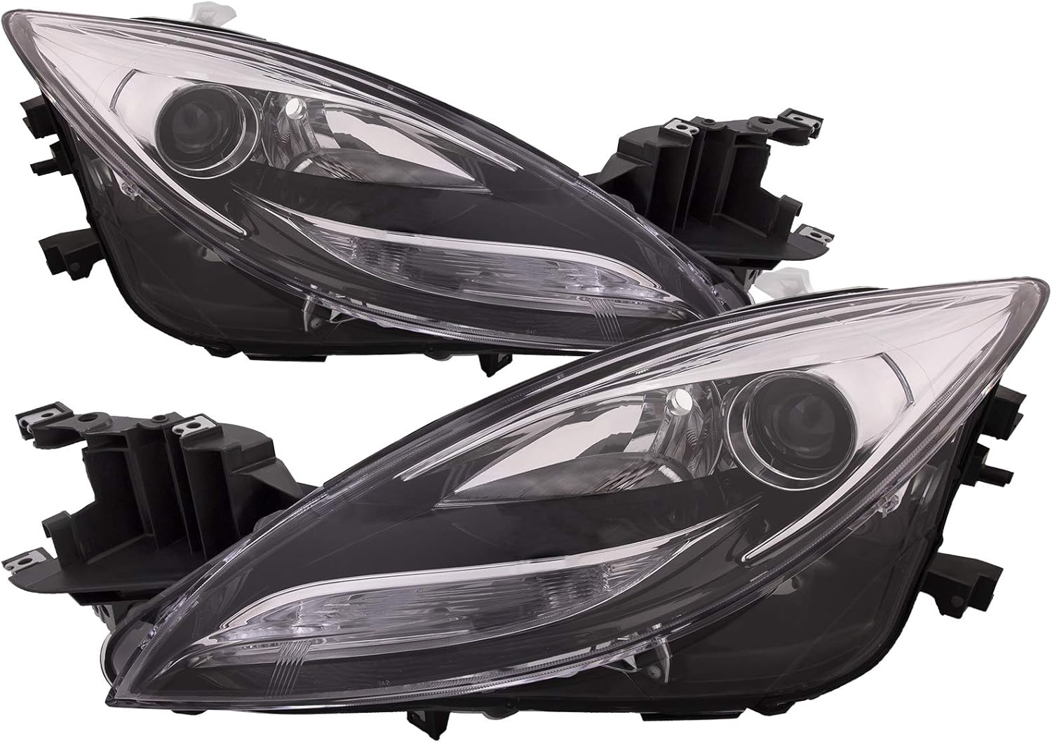 Halogen Headlights Pair For 2011-2013 Mazda 6 H62142