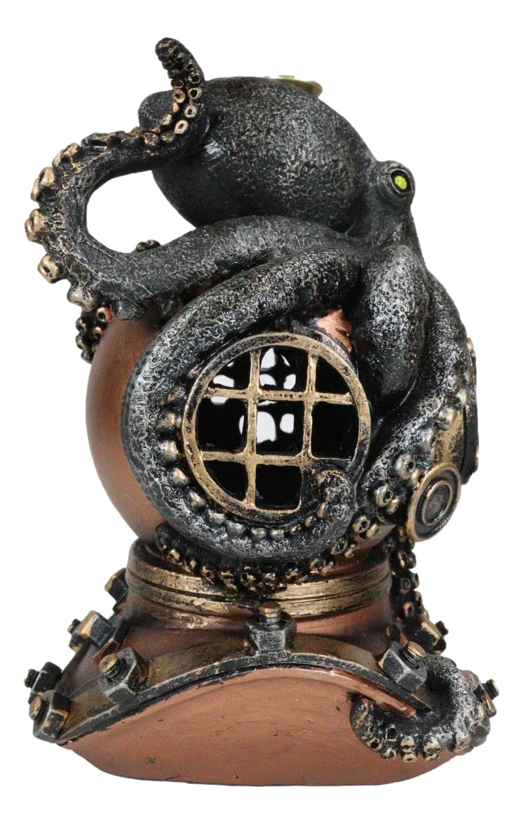 Steampunk Divers Helmet Incense Cone Burner Y888413