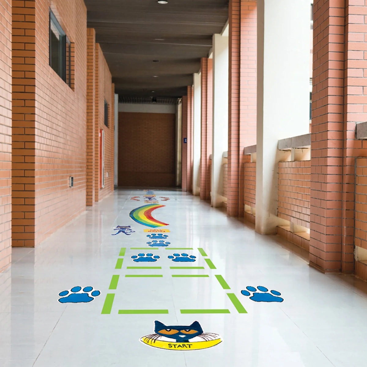 Rainbow Boogie Sensory Path W5860