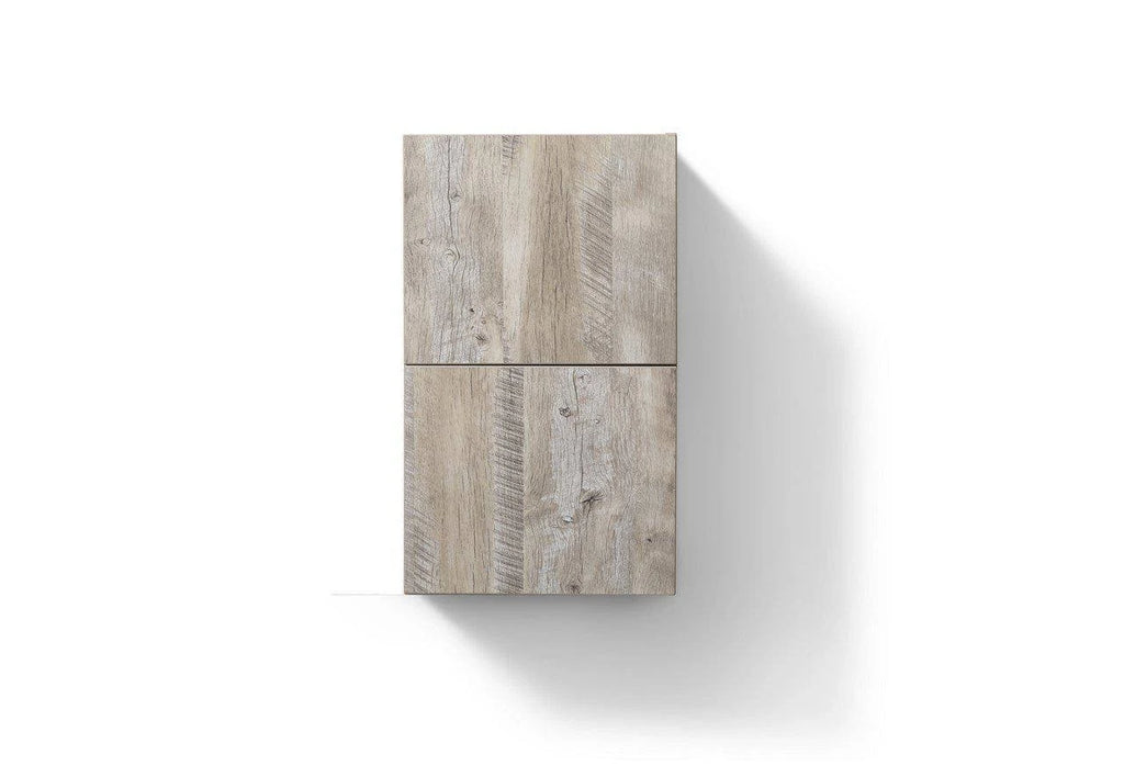 Linen Side Cabinet with One Door in Nature Wood Finish N350