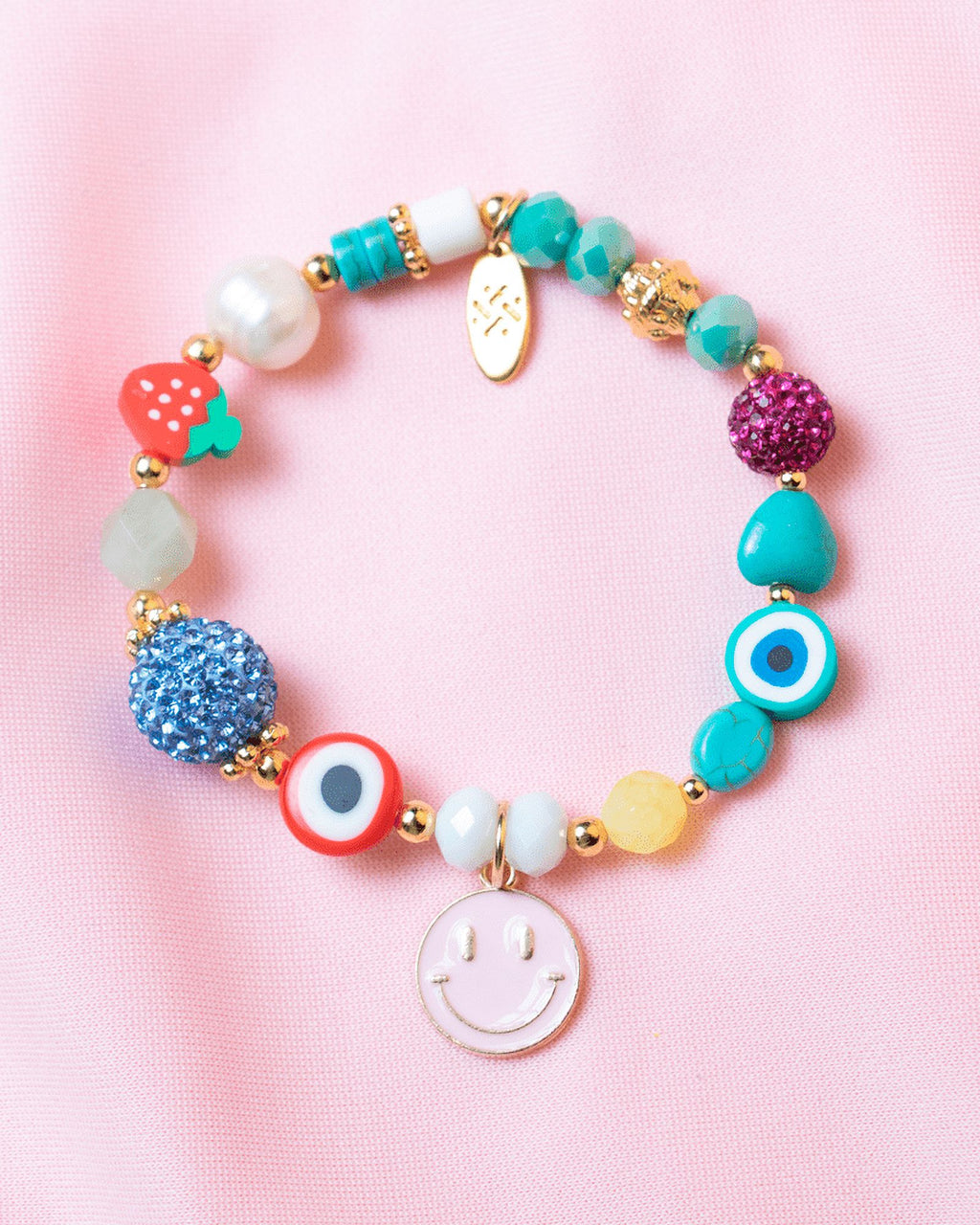 Red Murano Nazar Elastic Bracelet K9127