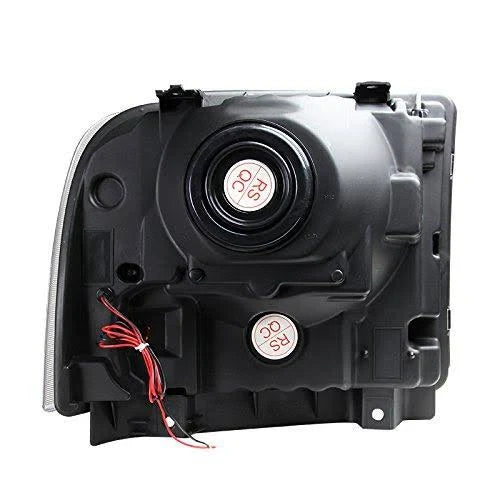 Smoke Euro Headlights with LED Z6336