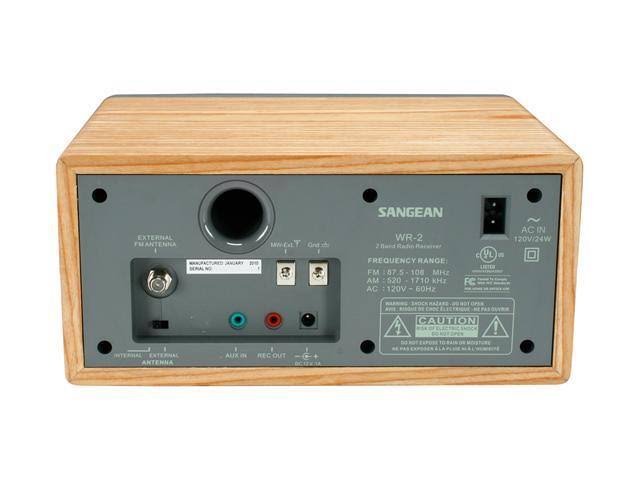 Walnut Wooden Cabinet Table Top Digital Tuning Receiver C7032