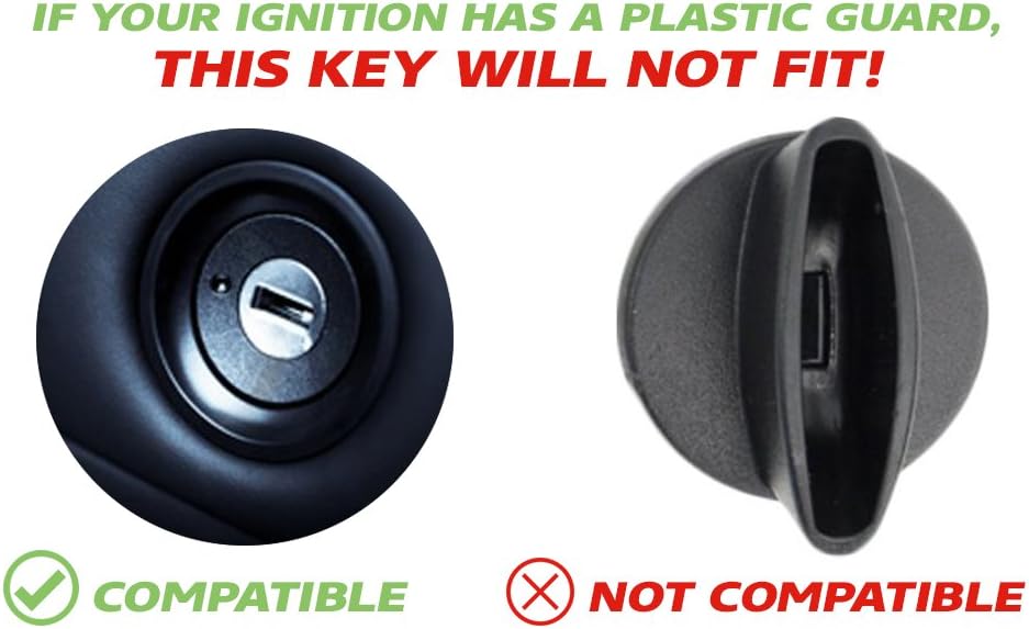 Keyless Entry Remote Control Car Key (Pack of 2) A371