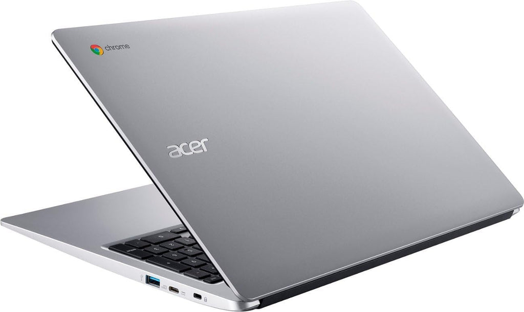 15.6” HD Laptop, Intel Celeron N4020, 4GB RAM, 64GB eMMC, Chrome OS, Silver O504