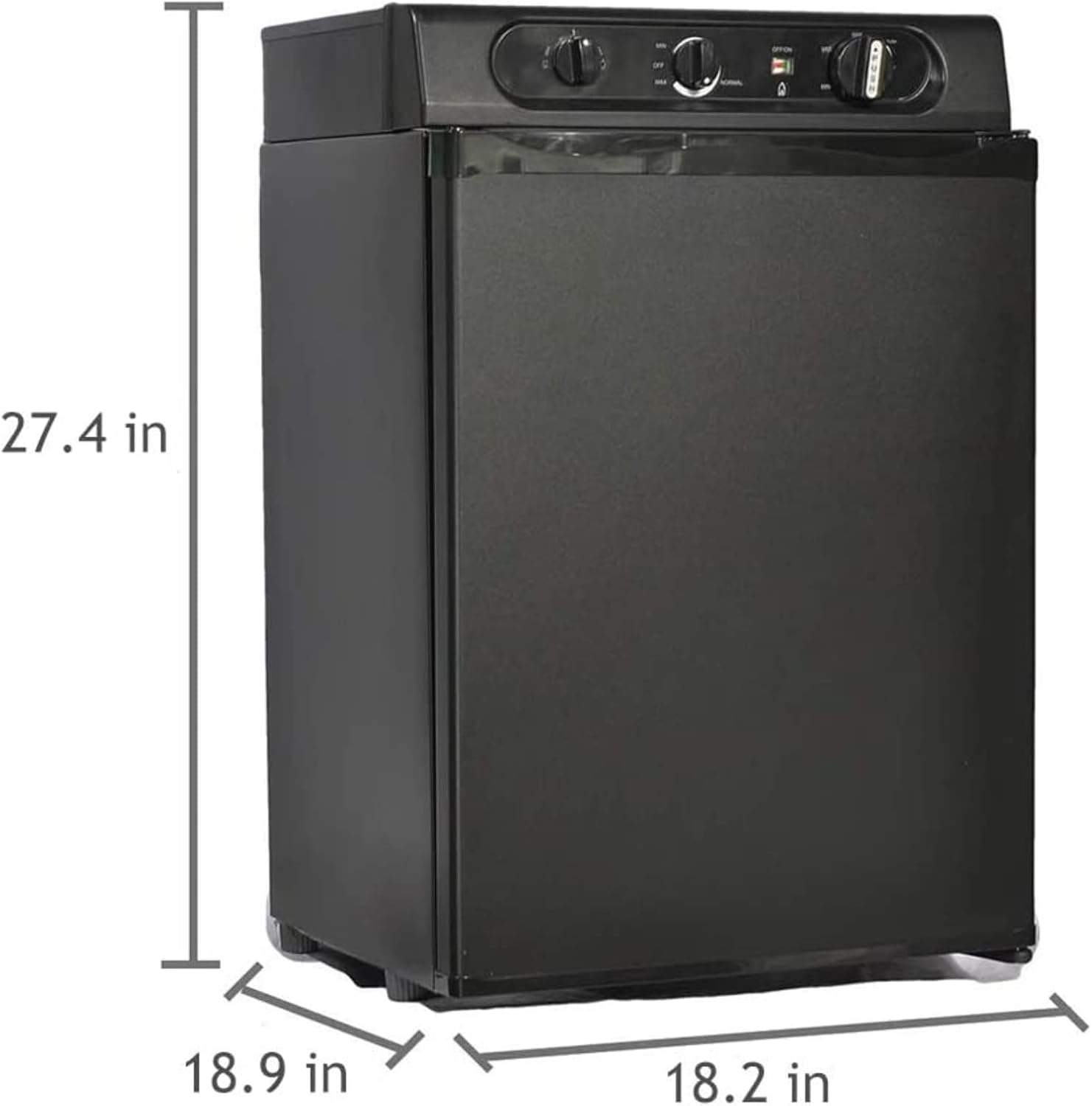 Black 2.1 Cu.ft. 3 Way Propane Refrigerator X687088