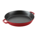 Cherry Cast Iron Double Handle Fry Pan / Paella Pan W5125