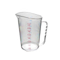 Clear Polycarbonate Measuring Cup, 4 Qt, Pack of 12 L441