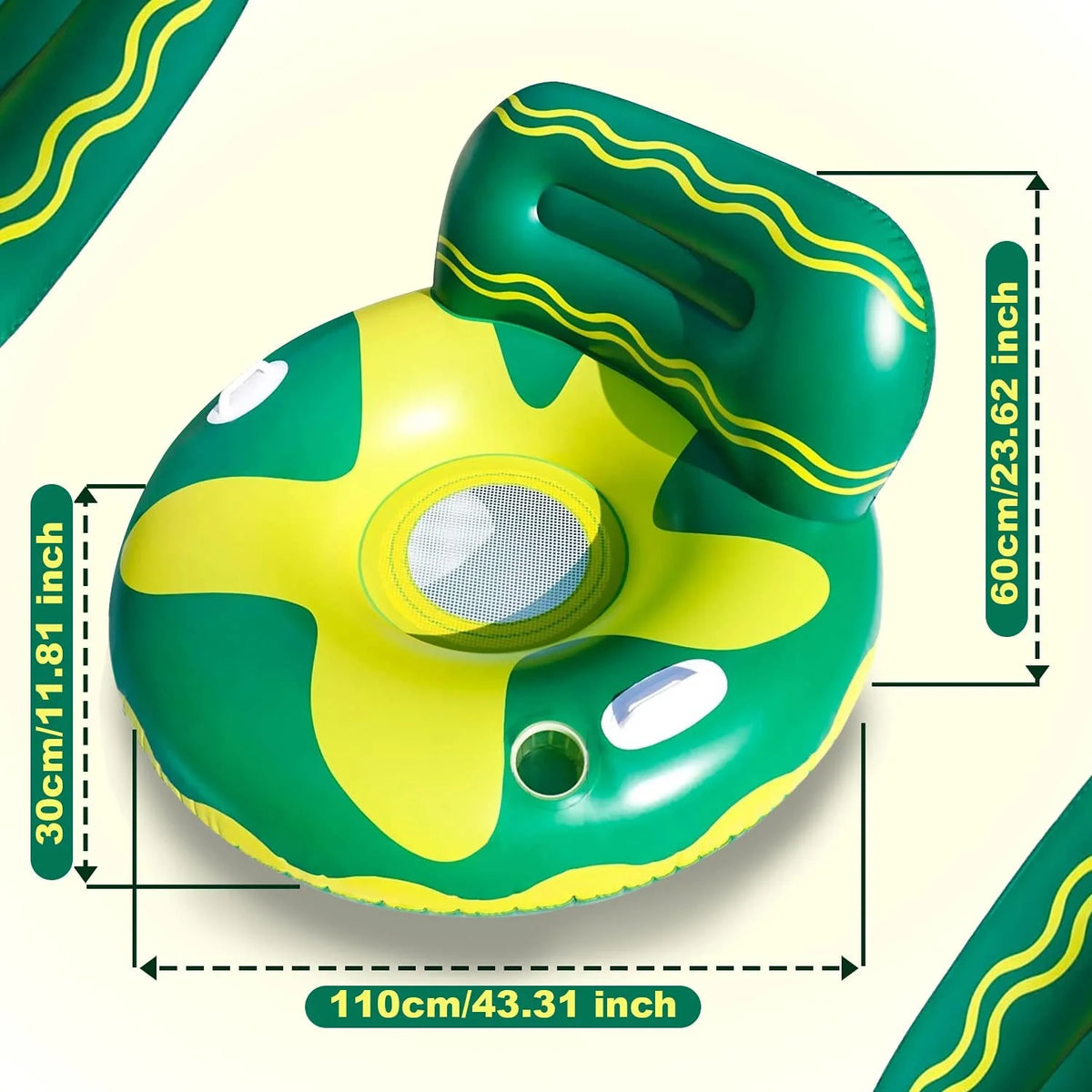 Inflatable Pool Float Lounger Chair I3999