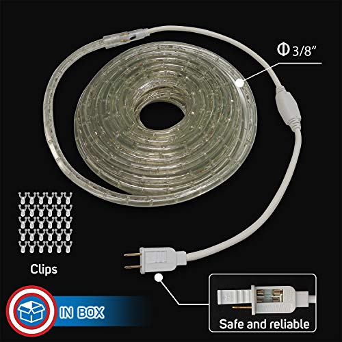 Blue LED Rope Lights 50 I767332