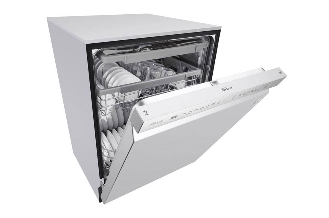 Stainless Front Control Smart Wi-Fi Enabled Dishwasher with Quadwash Q454