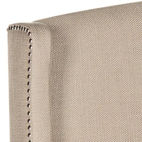 Navy Linen Headboard (Queen) H331