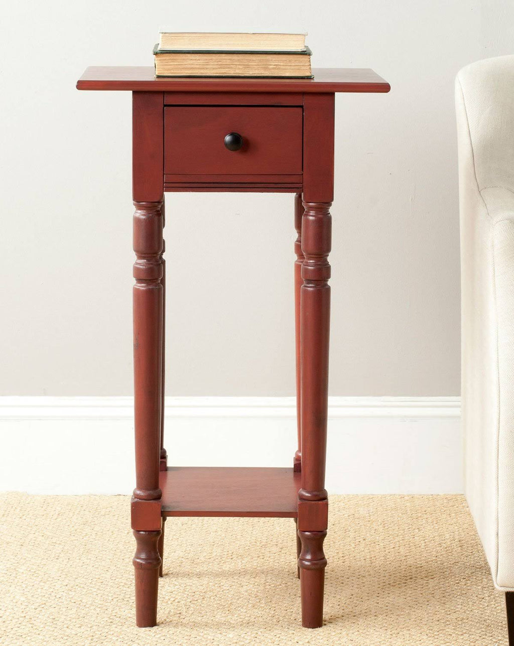 Cream End Table B7108