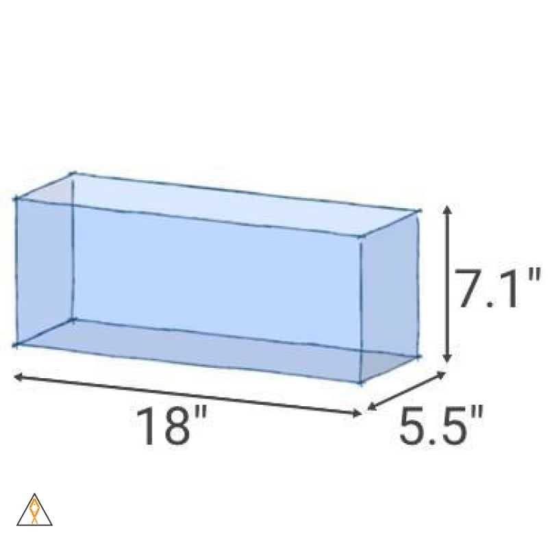 High Clarity Bookshelf Style Aquarium U995352