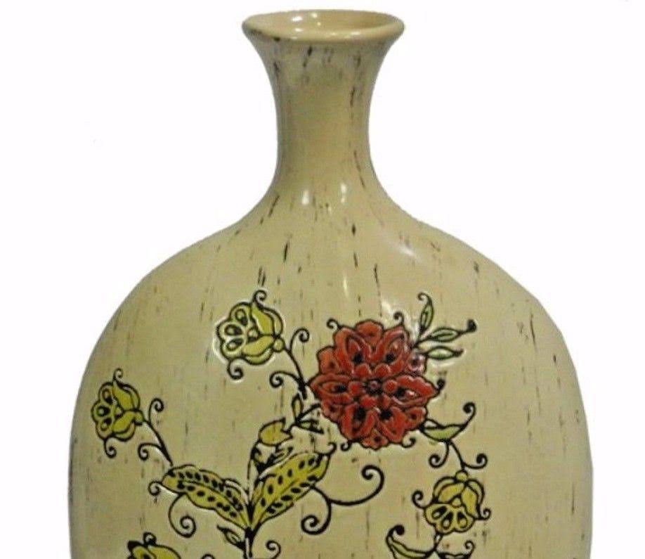 Multicolor Ceramic Vase U8743