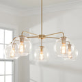 5-Light Dimmable Sputnik Sphere Chandelier O569361