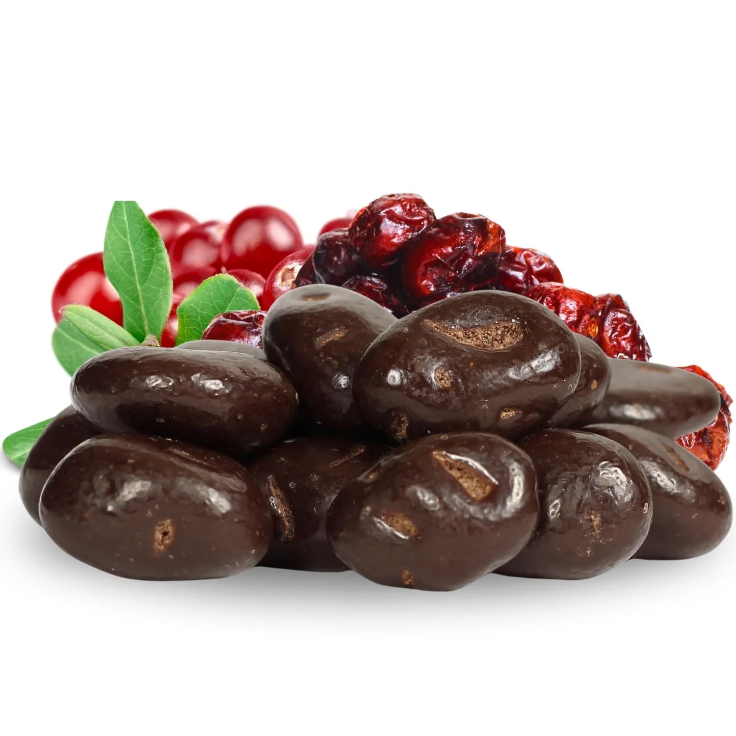 Dark Chocolate Covered Cranberries 3 LBS A3658