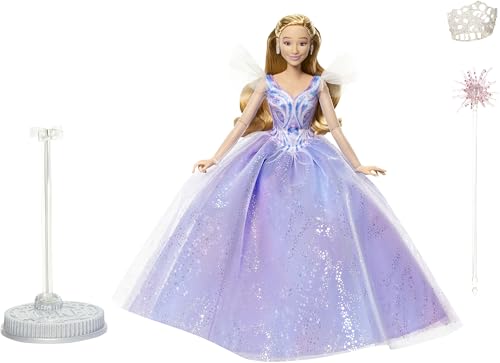 Deluxe Glinda Fashion Doll with Removable Outfit & 3 Accessories S698