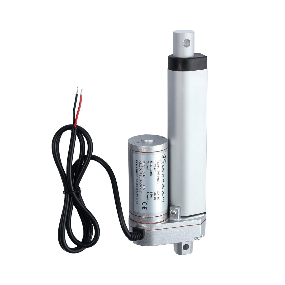 Electric Linear Actuator 100mm 4 Inch Heavy Duty DC 12V 750n 160lbs U93055
