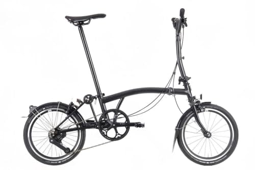 Midnight Black 4 Speed Folding Bike G907