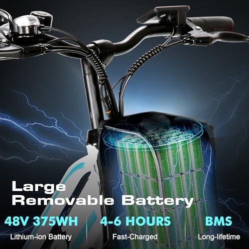 26" 500W Electric Bike with 48V Removable Battery Z48379
