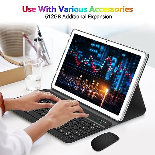Android 13 Tablet, 10.1 inch, 128GB, 16GB, 8000mAh Battery P5440