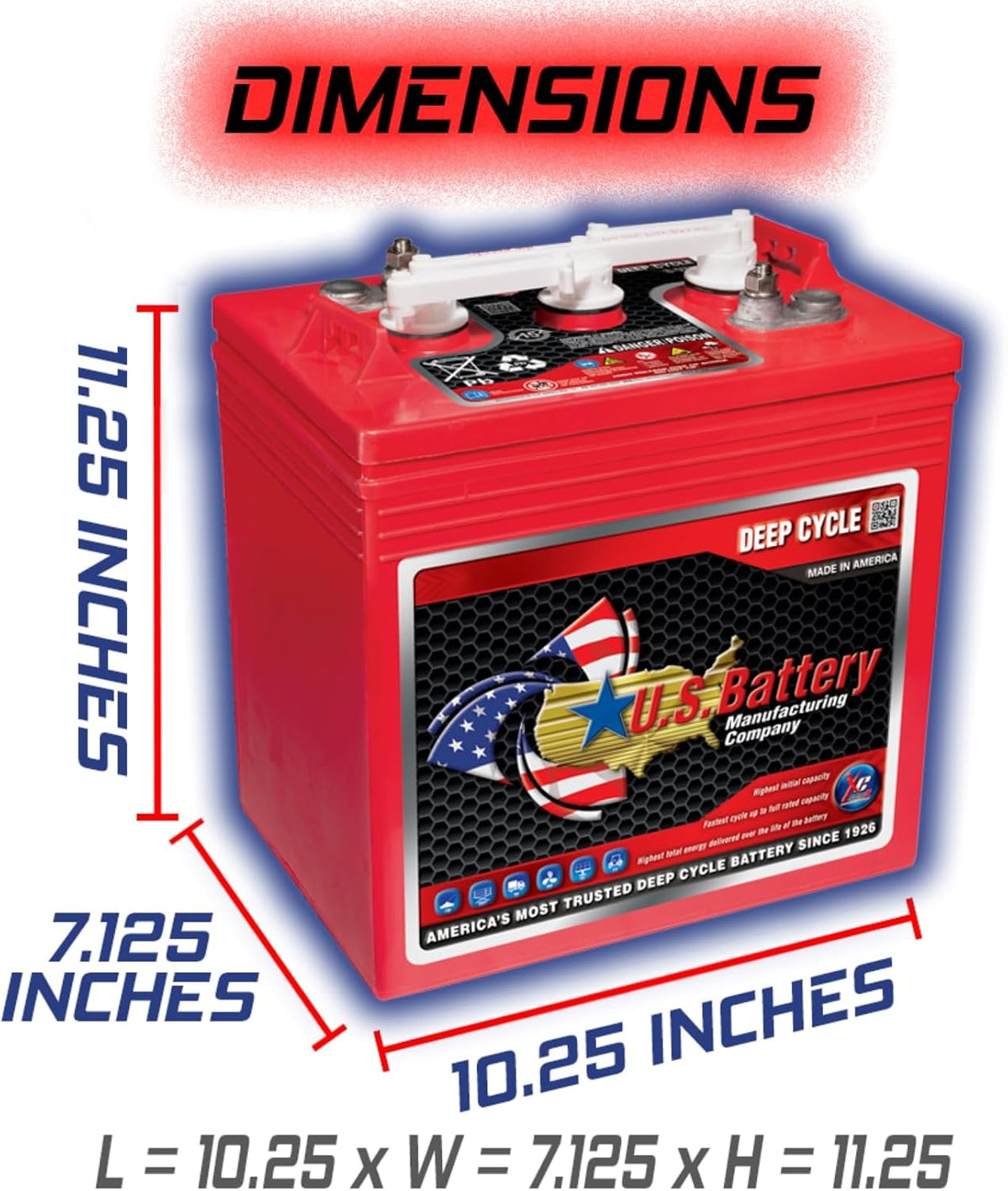 6V 240Ah Flooded Lead Acid Deep Cycle Battery I172951