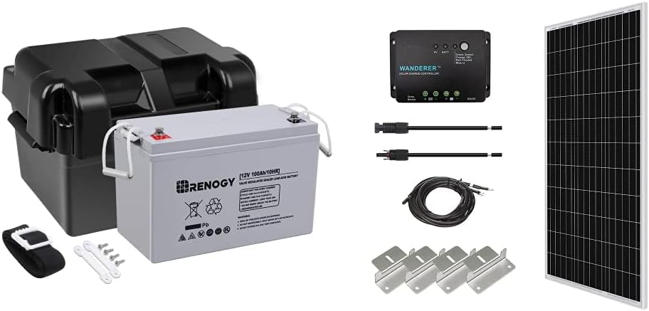12 Volt 100Ah Deep Cycle AGM Battery D20522