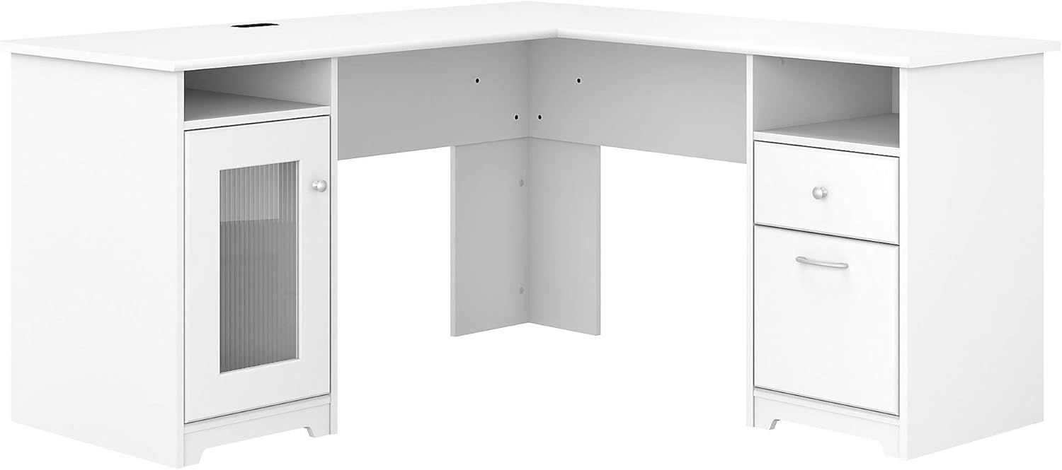 White L Shaped Computer Desk X653745