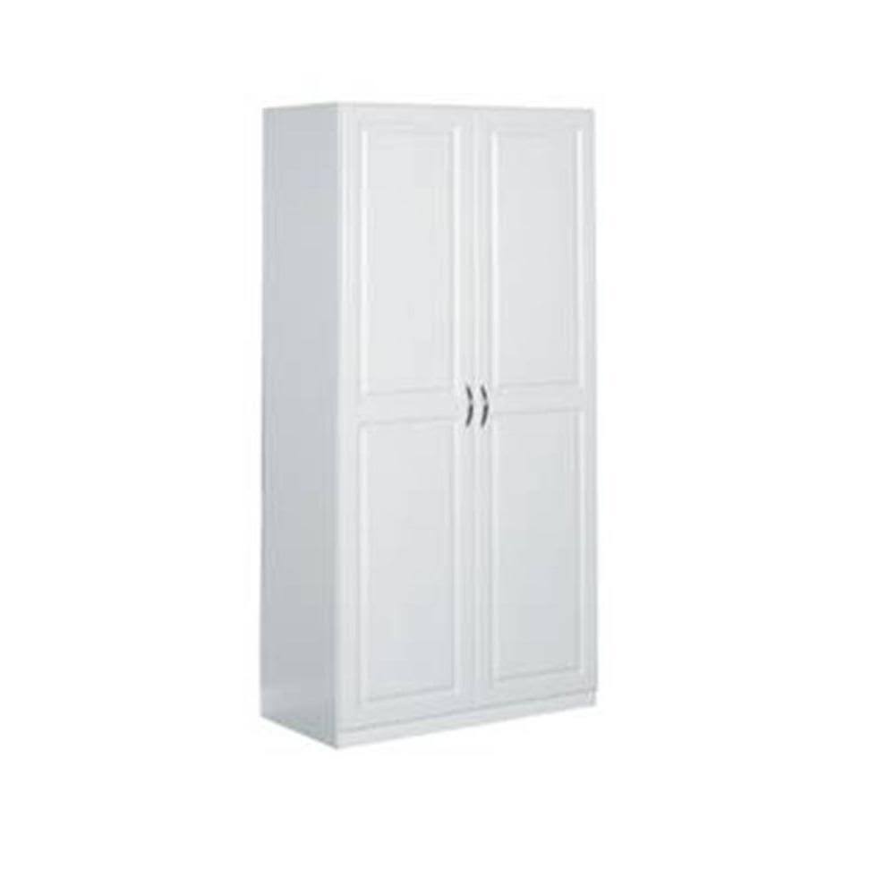 White 2-Door Laminated Storage Cabinet L37064