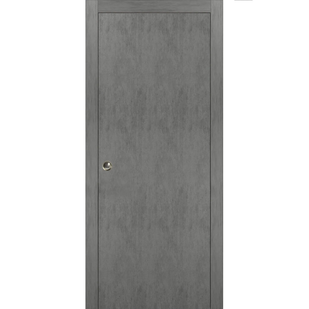 Sliding French Pocket Door 36 x 84 inches Solid Wood Interior Door A357