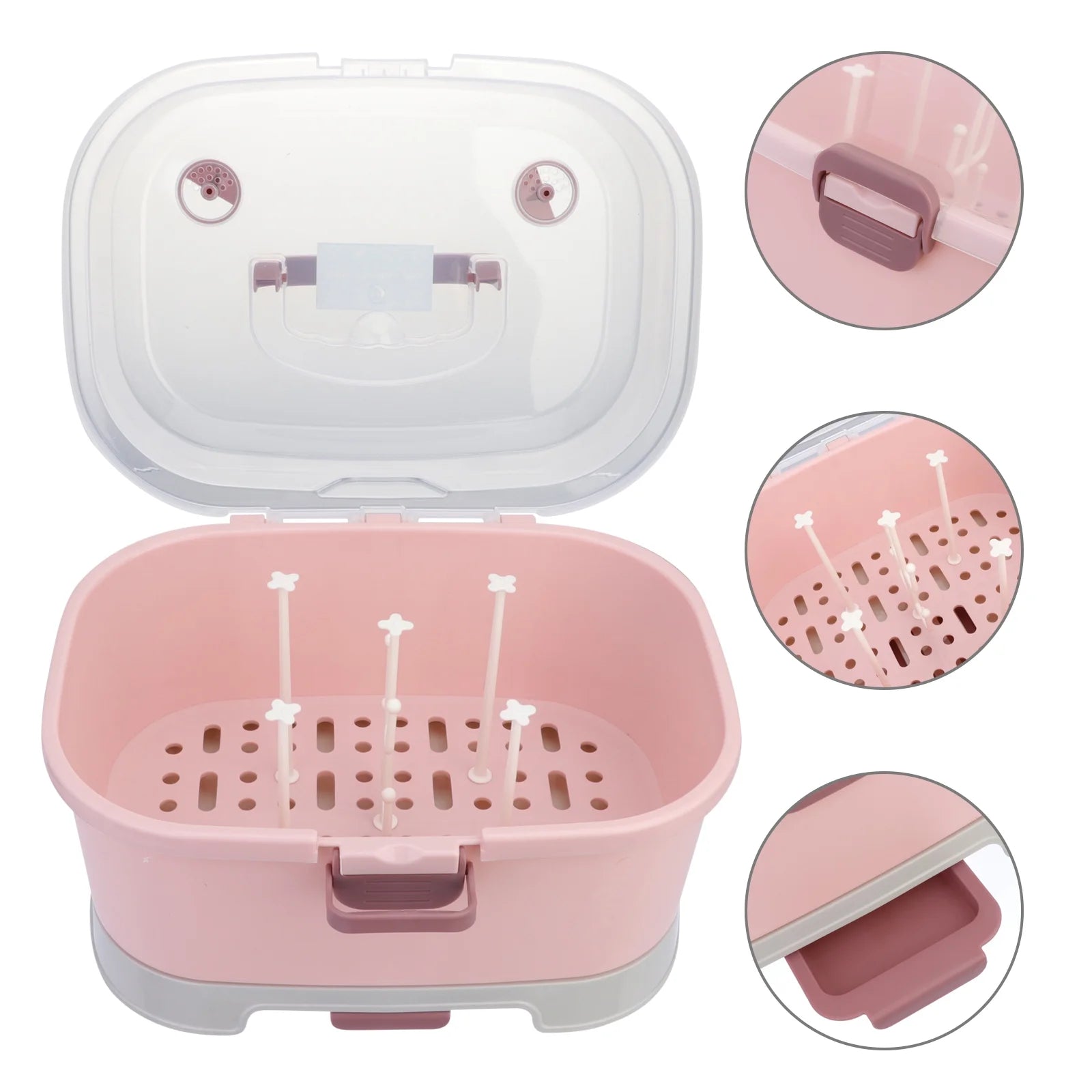 Milk Bottle Drying Rack Box Z7326