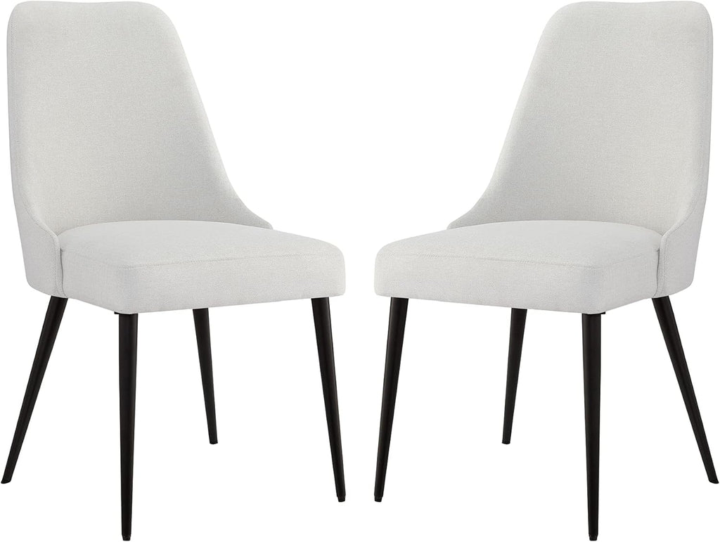 Black PU Set of 2 Dining Chair R808
